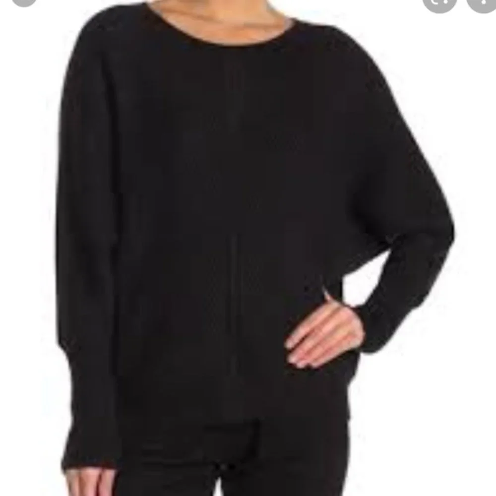 Devotion by Cyrus Dolman Sleeve Ribbed Sweater M